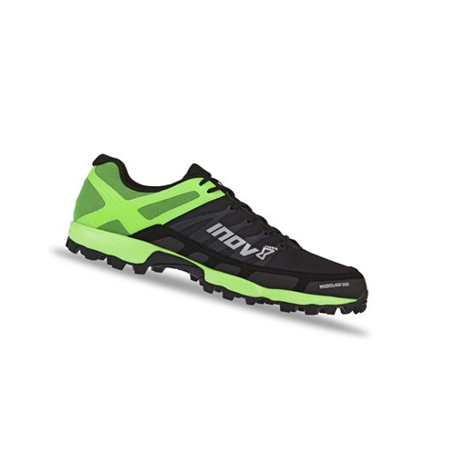 Chaussures De Course D'orientation Inov-8 Mudclaw 300 Homme Noir Vert | 6032-FADSK