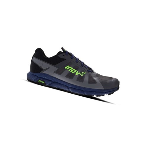 Chaussures De Course Ultra Inov-8 Terraultra G 270 Homme Grise Bleu Marine Vert | 0481-IAESW