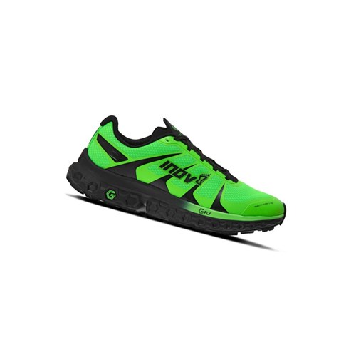 Chaussures De Course Ultra Inov-8 Trailfly Ultra G 300 Max Homme Vert Grise | 2518-GQARE