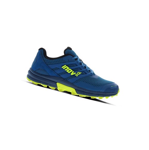 Chaussures De Course Ultra Inov-8 Trailtalon 290 V2 Homme Bleu Bleu Marine Jaune | 8301-BOJUZ