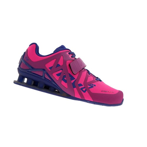 Chaussures Haltérophilie Inov-8 Fastlift 335 Femme Rose Violette Bleu | 0718-VQRIN