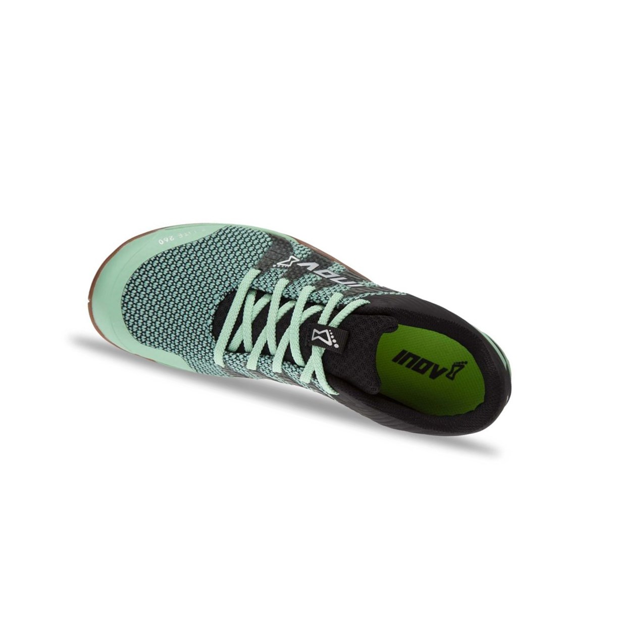 Chaussures D'entraînement Croisé Inov-8 F-lite 260 Knit Femme Vert Noir | 2789-PLQHZ