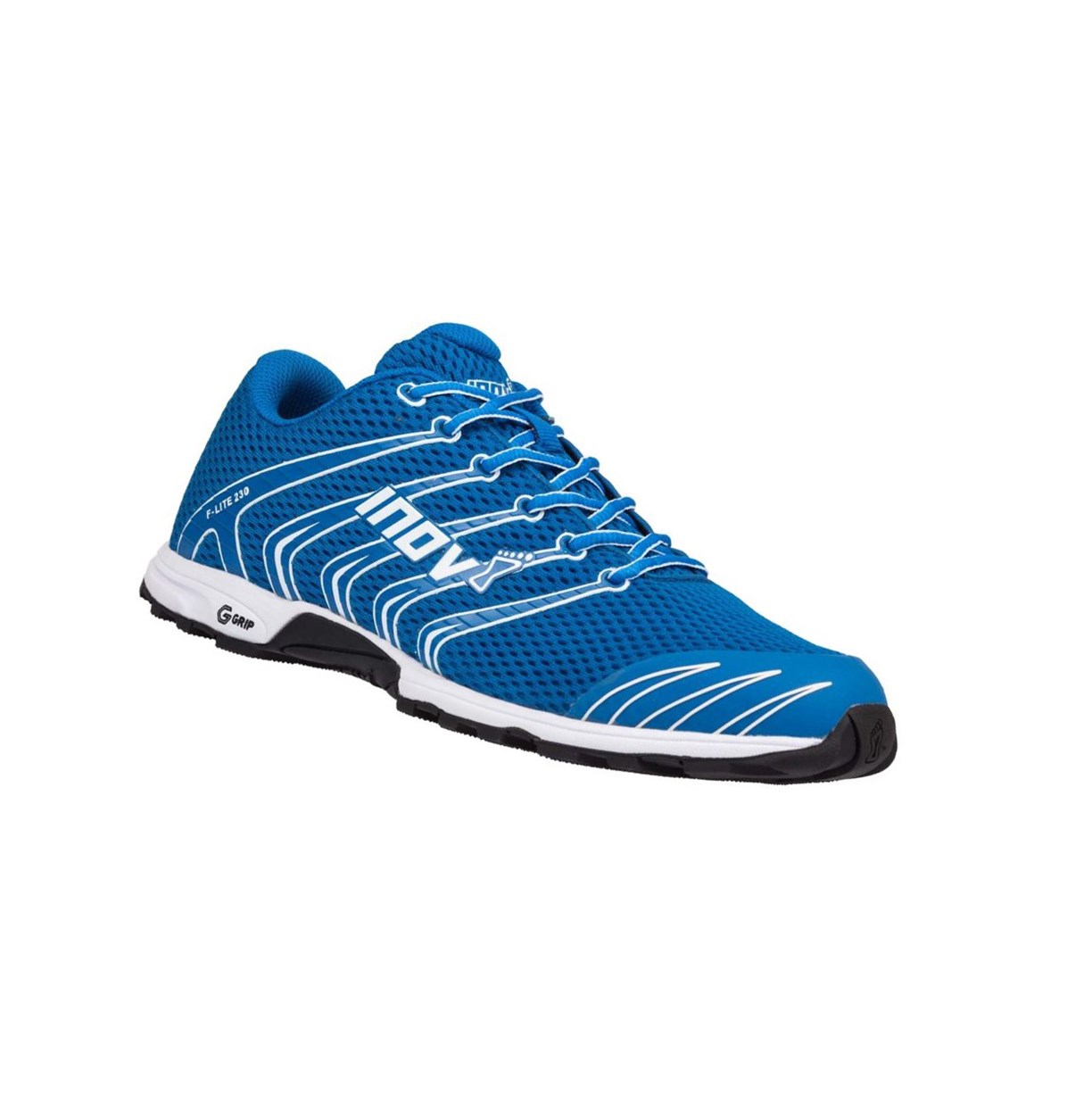 Chaussures De Cardio Inov-8 F-lite G 230 Homme Bleu Blanche | 7106-WRZBP