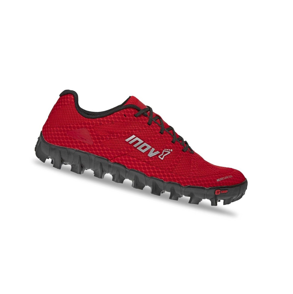 Chaussures De Course D\'orientation Inov-8 Mudclaw 275 Homme Rouge Noir | 5421-PDHIK