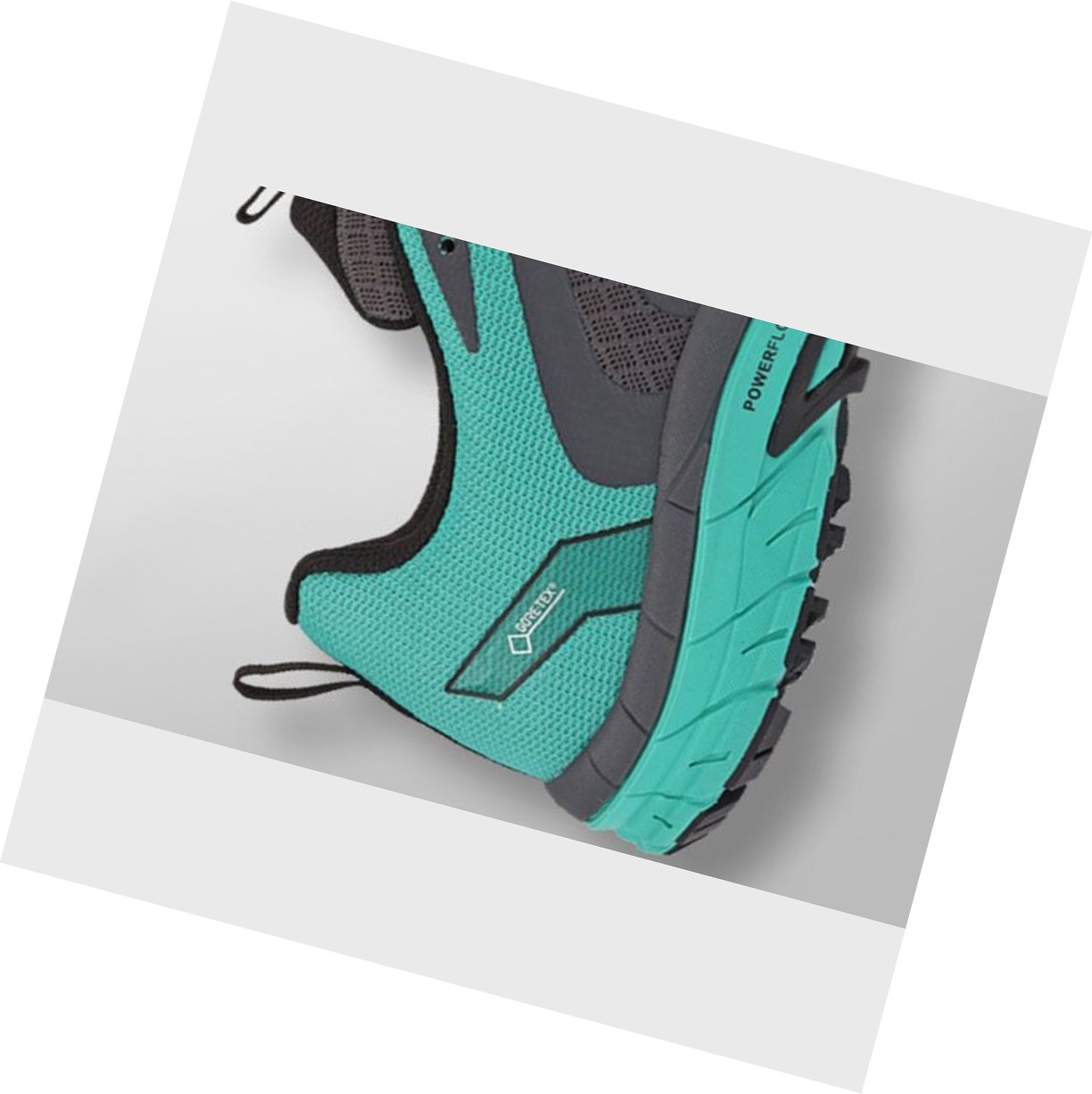 Chaussures De Course De Parc Inov-8 Parkclaw 275 Gtx Femme Grise Turquoise | 2896-XNYET