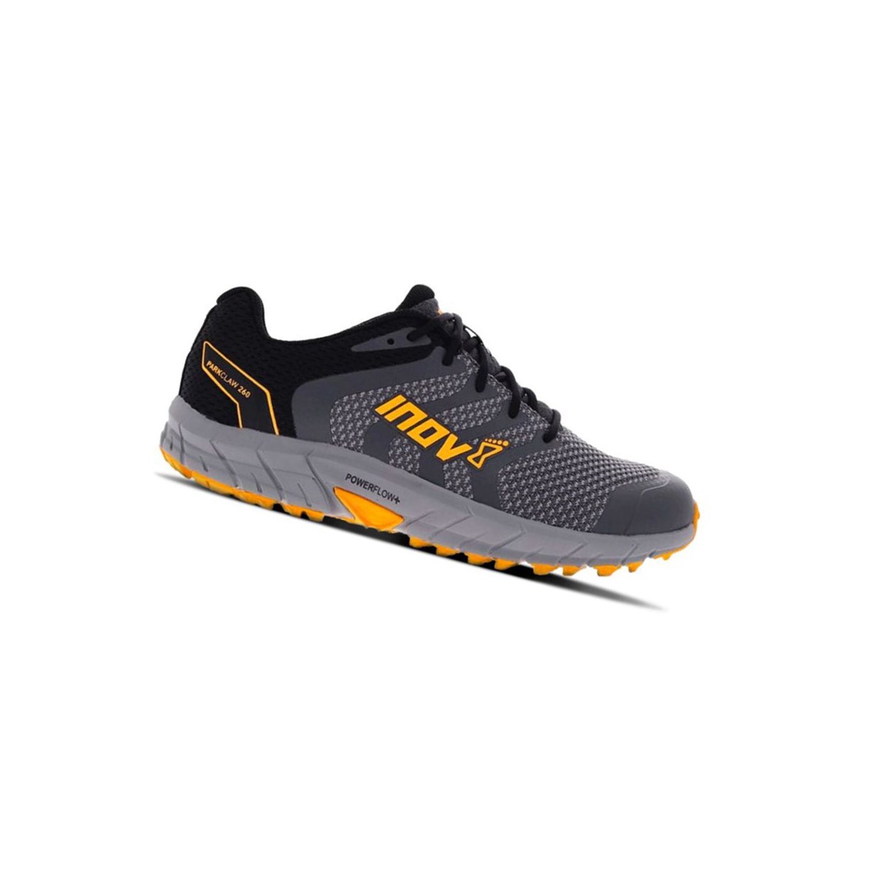 Chaussures De Course De Parc Inov-8 Parkclaw 260 Knit Homme Grise Noir Jaune | 9104-WOKLA