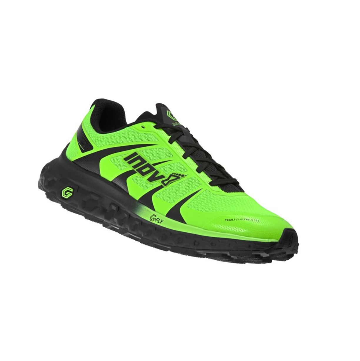 Chaussures De Course Ultra Inov-8 Trailfly Ultra G 300 Max Homme Vert Grise | 2518-GQARE