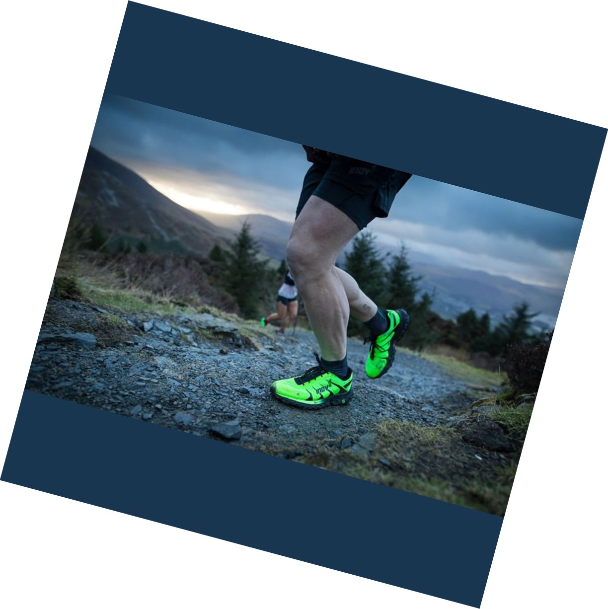 Chaussures De Course Ultra Inov-8 Trailfly Ultra G 300 Max Homme Vert Grise | 2518-GQARE