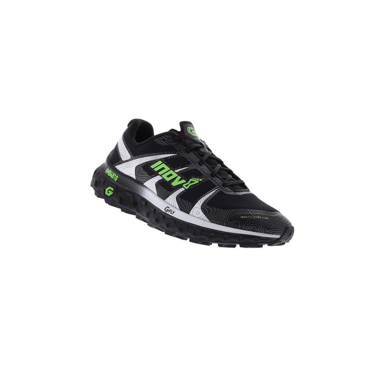 Chaussures De Course Ultra Inov-8 Trailfly Ultra G 300 Max Homme Noir Blanche Vert | 4759-TYSEW