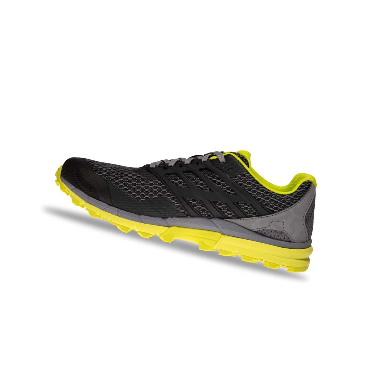 Chaussures De Course Ultra Inov-8 Trailtalon 290 V2 Homme Noir Grise Jaune | 0623-LVYPB