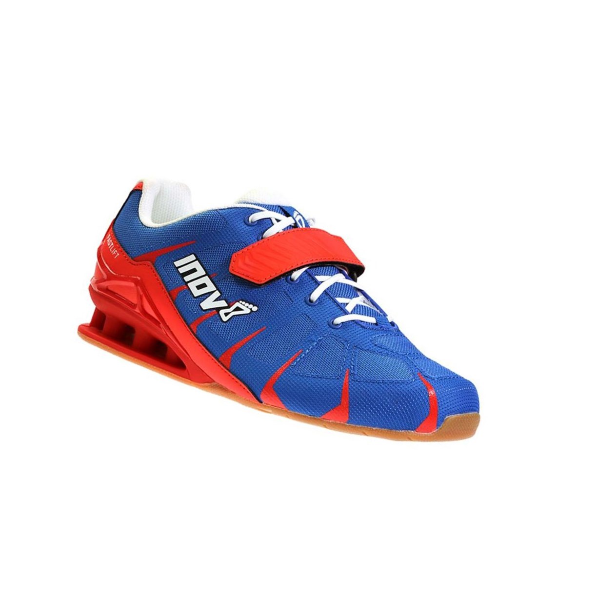 Chaussures Haltérophilie Inov-8 Fastlift 360 Femme Bleu Rouge Blanche | 7895-FLQCA