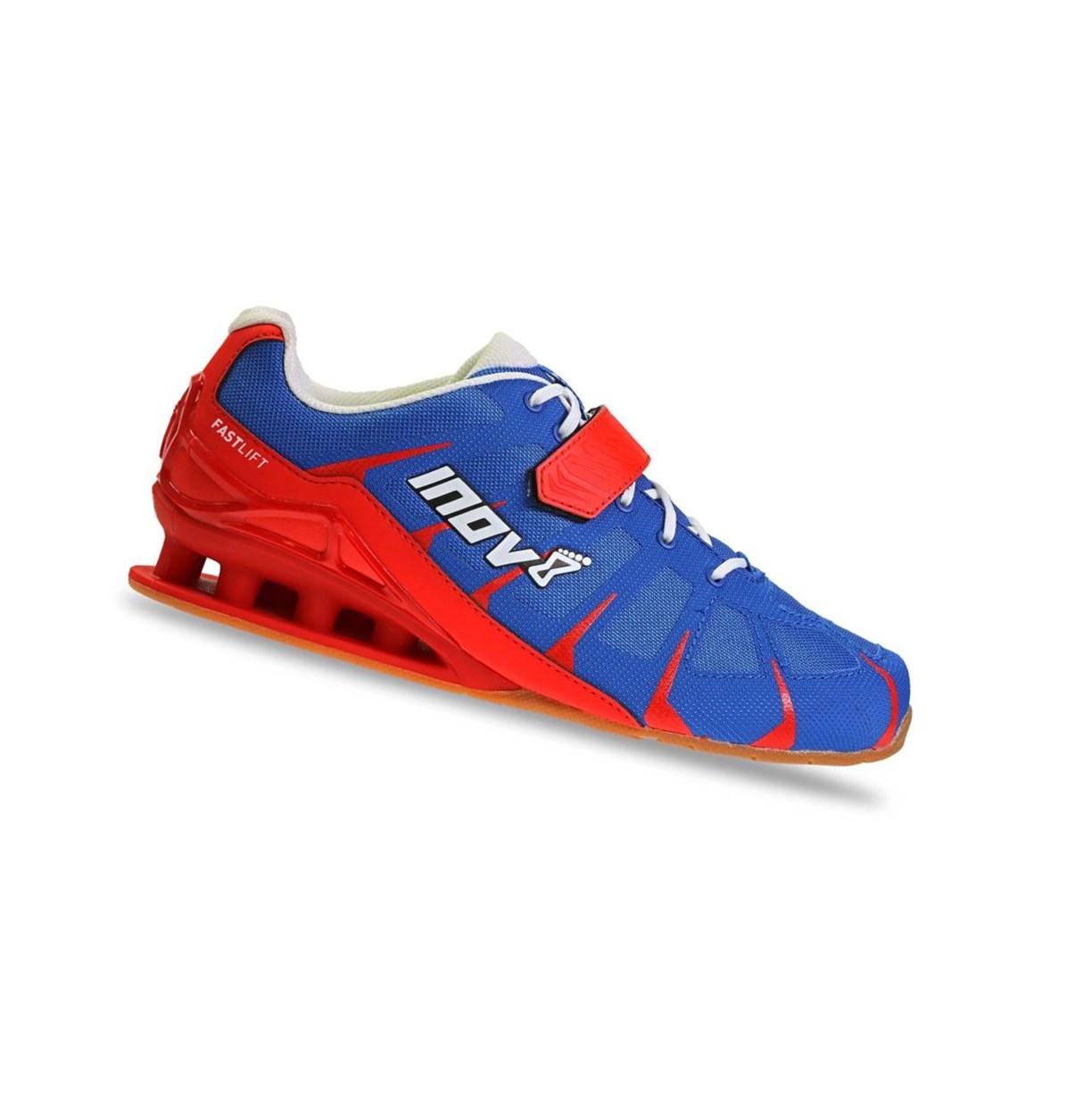 Chaussures Haltérophilie Inov-8 Fastlift 360 Femme Bleu Rouge Blanche | 7895-FLQCA