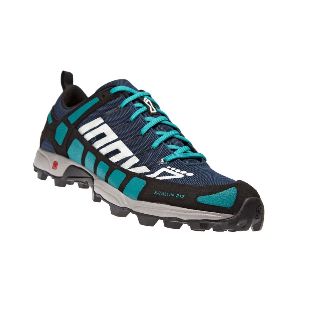 Chaussures Oc Inov-8 X-talon 212 V2 Femme Bleu Marine Turquoise | 7963-UXLFT