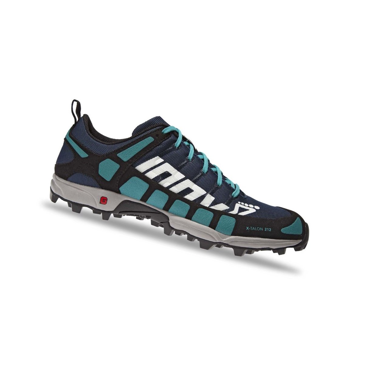 Chaussures Oc Inov-8 X-talon 212 V2 Femme Bleu Marine Turquoise | 7963-UXLFT