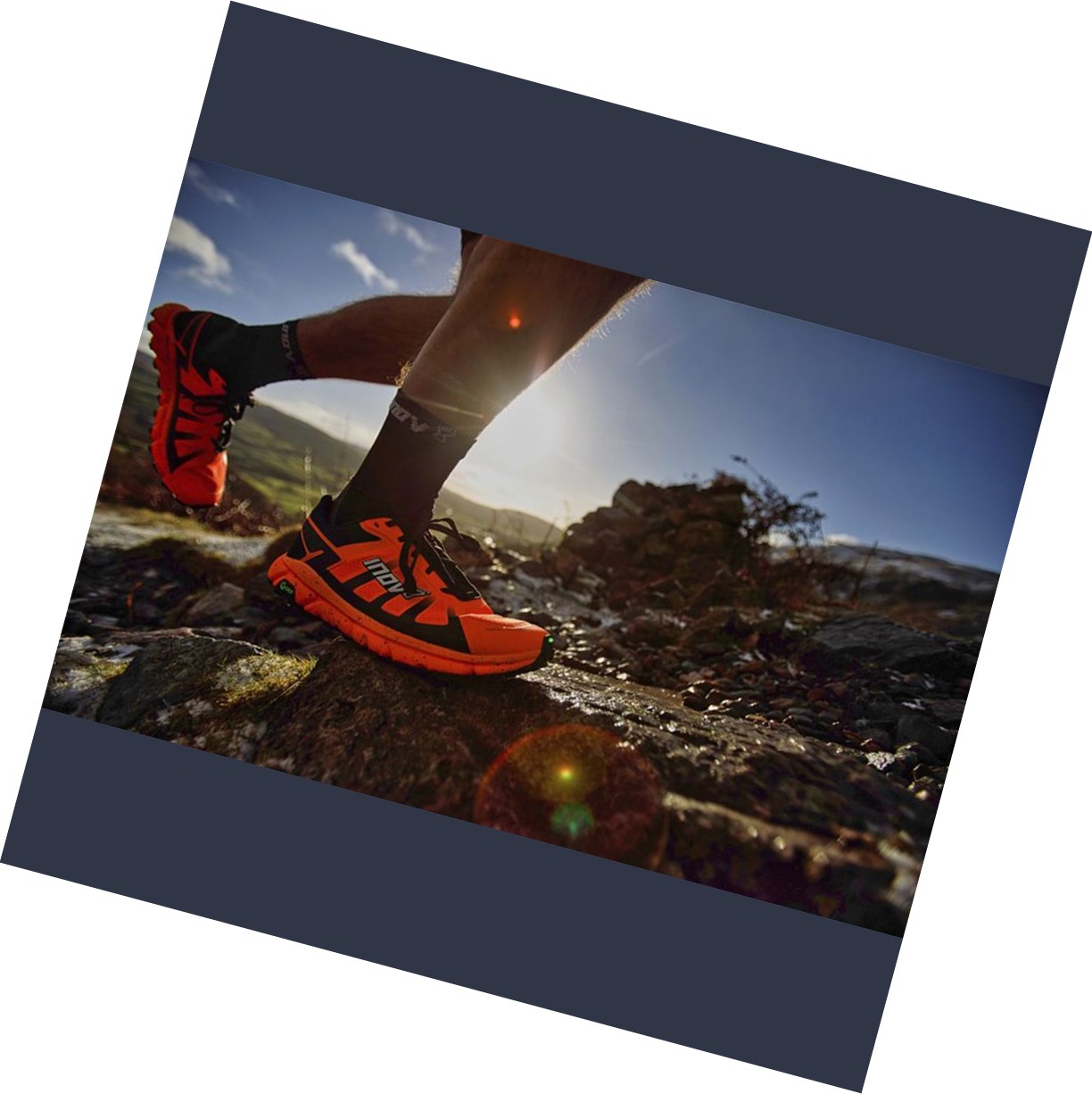 Chaussures Trail Running Inov-8 Terraultra G 270 Homme Orange Noir | 5398-XATSF