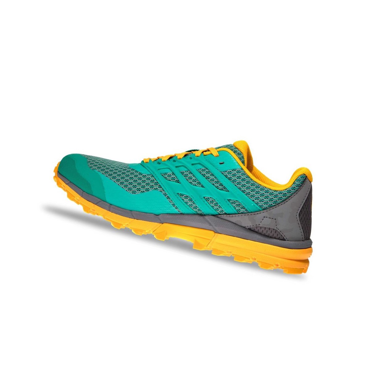 Chaussures Trail Running Inov-8 Trailtalon 290 V2 Femme Turquoise Grise Jaune | 5624-JZSUN