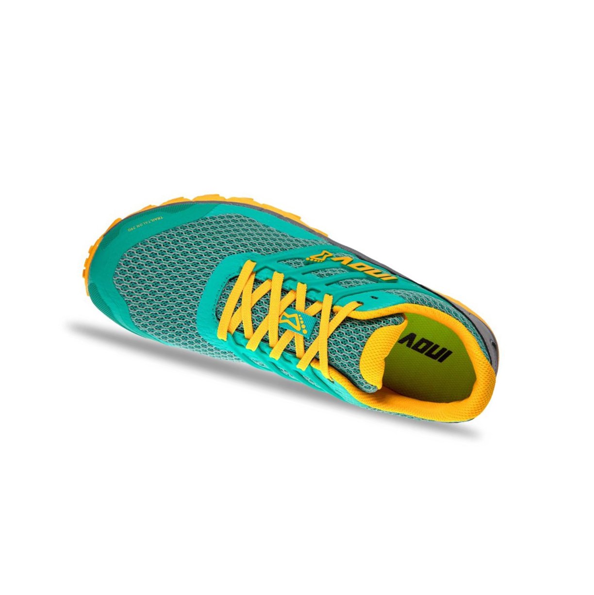 Chaussures Trail Running Inov-8 Trailtalon 290 V2 Femme Turquoise Grise Jaune | 5624-JZSUN